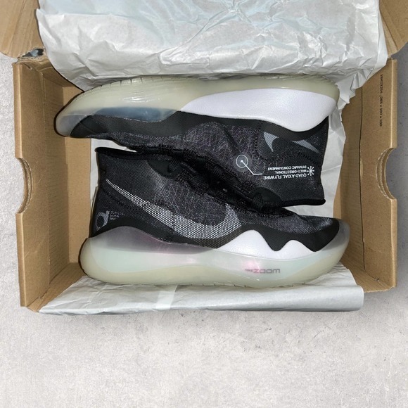 Nike Zoom KD12 Black Kevin Wayne Durant Basketball Shoes | Men’s 3.5 | Woman’s 5 main image 8